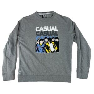 Weekend Offender Sweatshirt Men's Large CASUAL Crewneck Gray